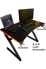 XPrime Markus RGB Ledli Oyuncu Masası